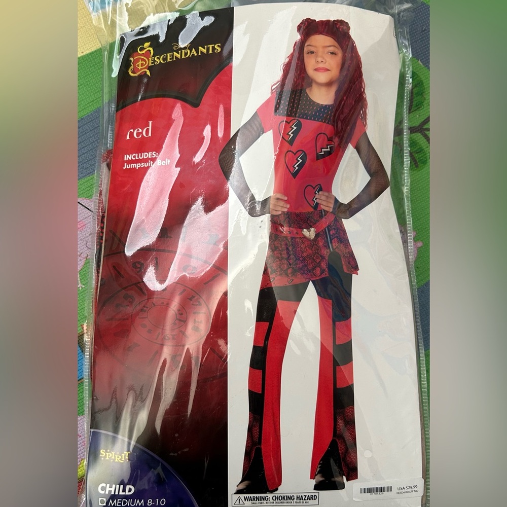 Girls Costume - Red from descendants